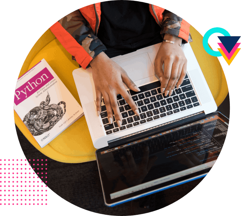 Team arbeitet gemeinsam Illustration